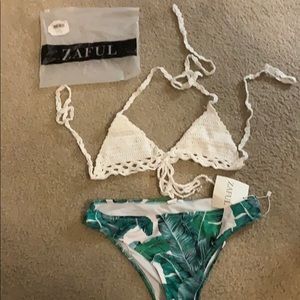 Zaful Tropical bikini